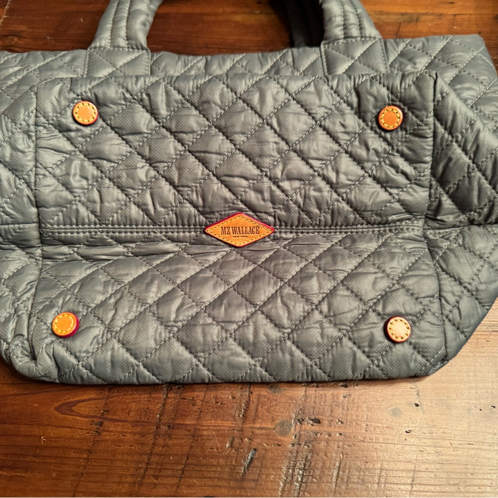 MZ Wallace Army Green Small Metro Tote - Picture 2 of 9